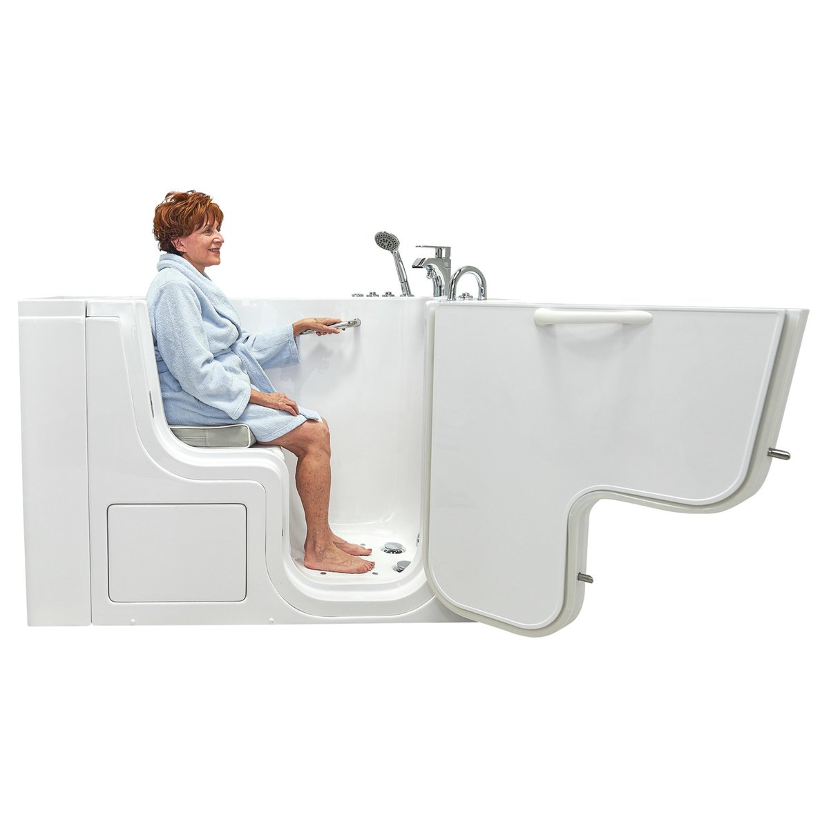 Bidet Cutout: Seat Pillow And Riser For Walk-in Tubs – Seatriser-3u (20 1/2″w X 13″l X 3 1/2″h)