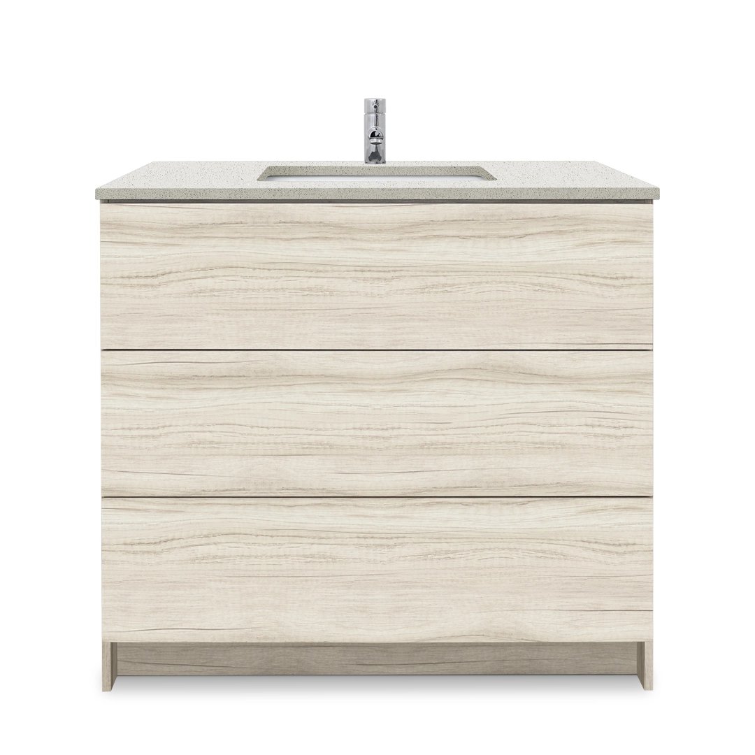 Ella Element Standing Vanity With Cultured Marble Top