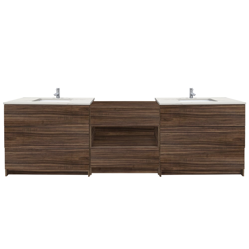 Element Standing 36″ Vanity With Quartz Top Combo