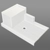 Acrylx Shower Base With Molded Seat