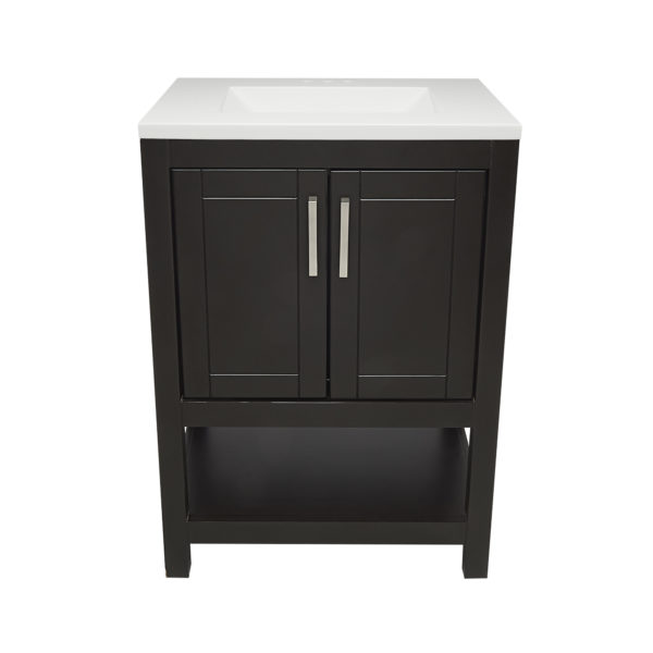 Taos Vanity With Cultured Marble Or Quartz Stone Top