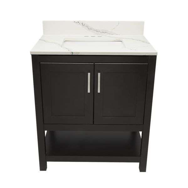 Taos Vanity With Cultured Marble Or Quartz Stone Top