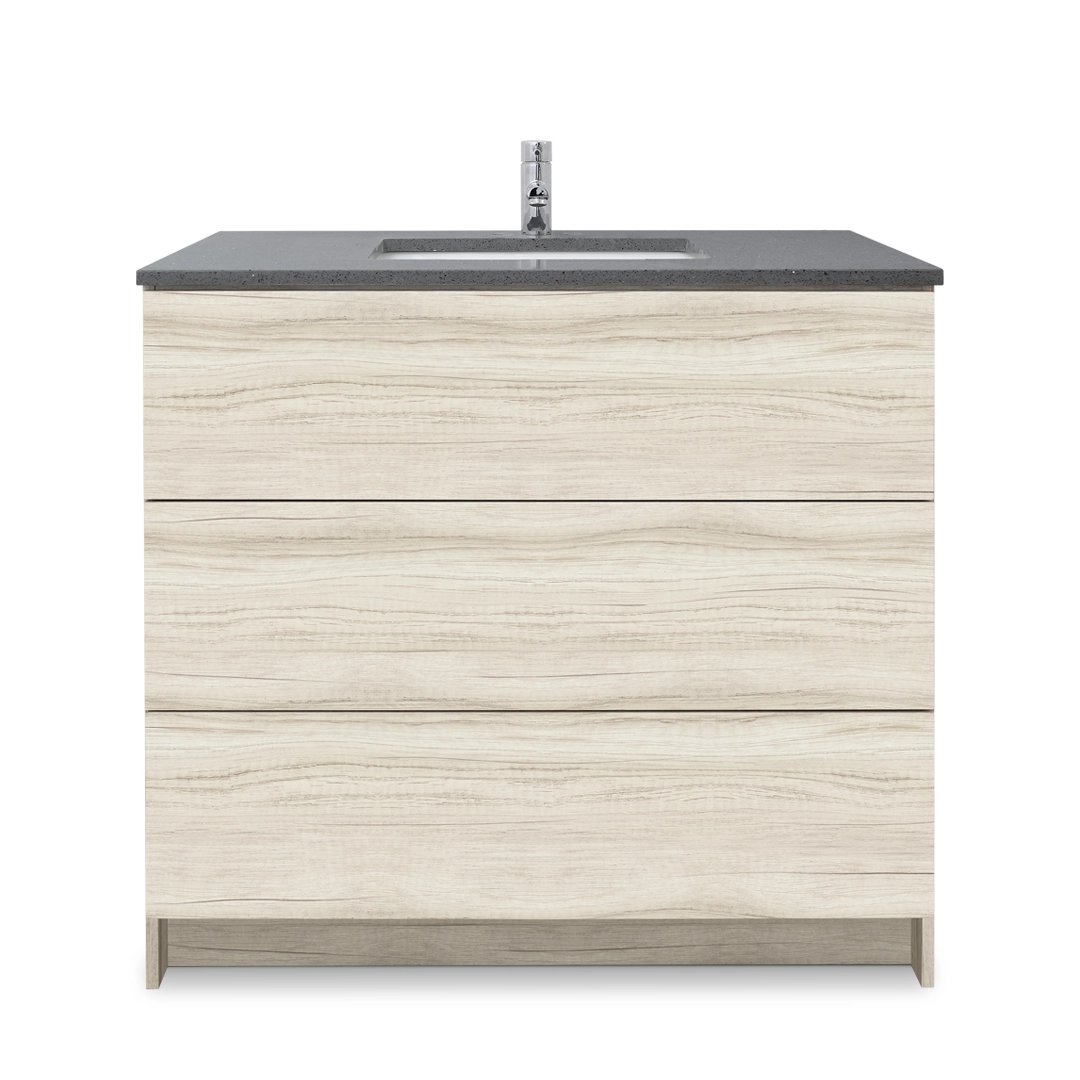 Ella Element Standing Vanity With Cultured Marble Top