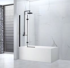 Tidy 55″ X 39″ Frameless Bi-fold Tub Door