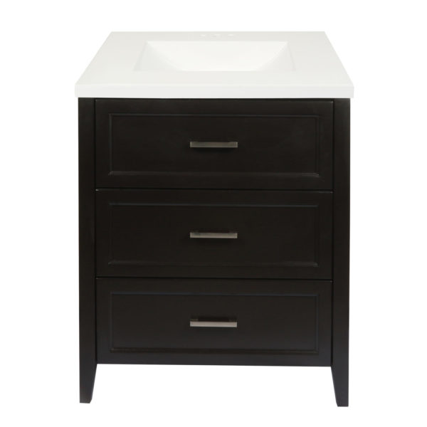 Zermatt Vanity With Cultured Marble Or Quartz Stone Top