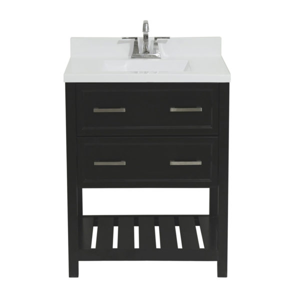 Tremblant Vanity With Cultured Marble Or Quartz Stone Top