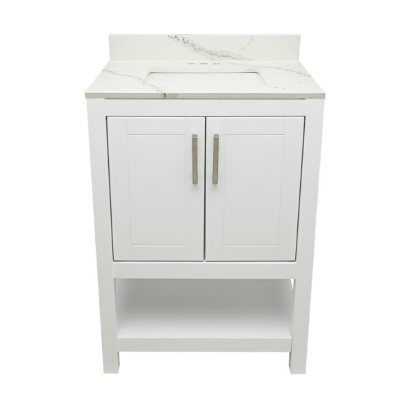 Taos Vanity With Cultured Marble Or Quartz Stone Top