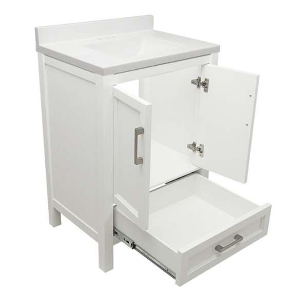 Nevado Vanity With Cultured Marble Or Quartz Stone Top