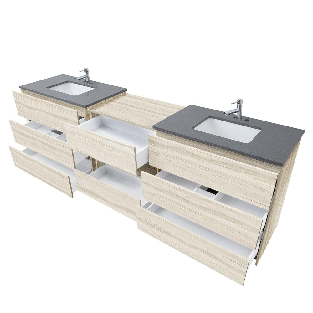 Element Standing 36″ Vanity With Quartz Top Combo