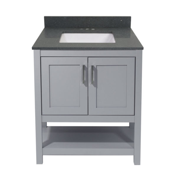 Taos Vanity With Cultured Marble Or Quartz Stone Top