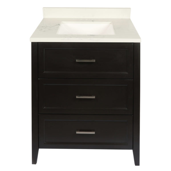 Zermatt Vanity With Cultured Marble Or Quartz Stone Top
